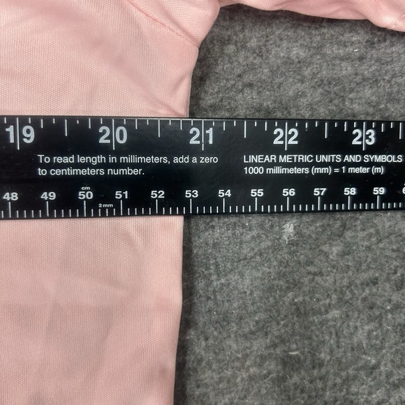 Collars and Co Polo shirt Mens S Pink Solid Stretch Spread Dress Collar - Picture 8 of 10